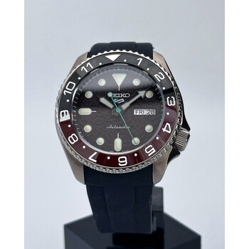 42mm • Original Seiko 5 Sport Mod SRPD SRPD85K1 Dual Time